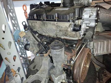 Volkswagen motorblok AXC 1,9 TDI . OUDE MOTOR RETOUR ZOAL..., Ophalen of Verzenden