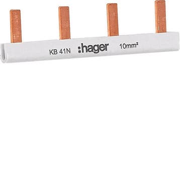 Hager Comb Rail - KB41N [2 pièces], Verzenden