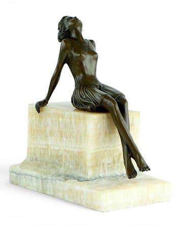 Ferdinand Preiss (1882–1943) - after - sculptuur, Sun, Antiek en Kunst, Curiosa en Brocante