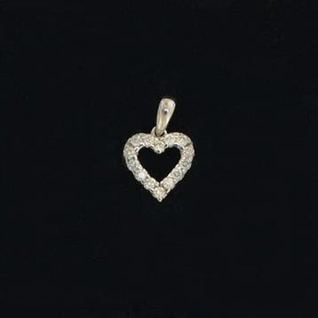 Sans prix de réserve - Pendentif - 18 carats Or blanc -, Bijoux, Sacs & Beauté, Bijoux anciens