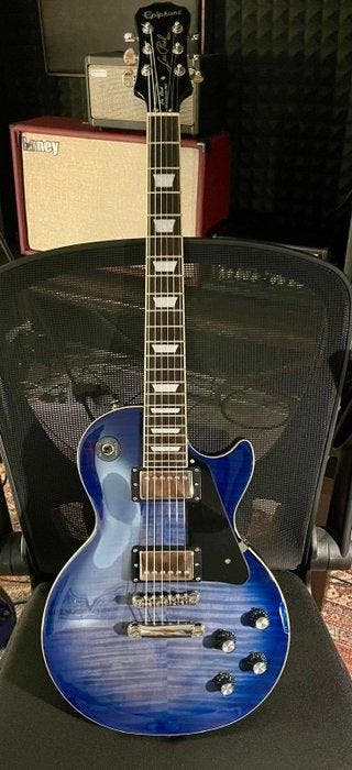 Epiphone - Les Paul Standard Pro – Trans Blue / Blue, Nieuw