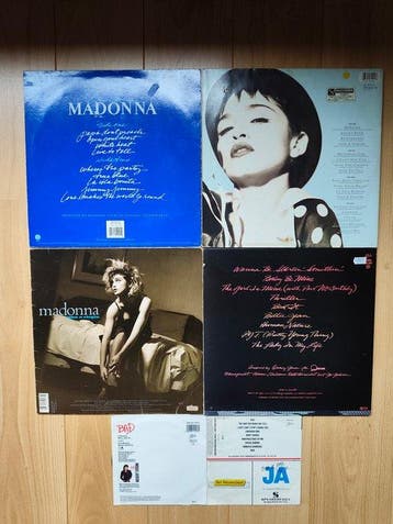Madonna, Michael Jackson - 5 x albums + 2 x 7 singles -, Nieuw in verpakking