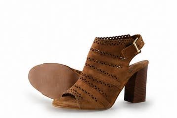 Laurent David Sandalen in maat 38 Cognac, Vêtements | Femmes, Verzenden, Sandalen of Muiltjes