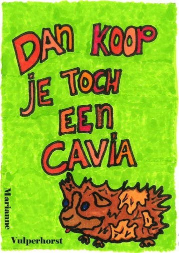 Dan koop je toch een cavia 9789090389714, Verzenden, Zo goed als nieuw, Marianne Vulperhorst
