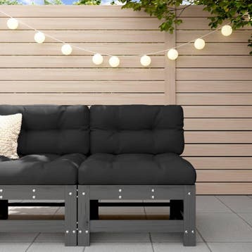 Middenbank Grijs | Tweede kansje, OP = OP (tuinbank), Tuin en Terras, Verzenden, Gebruikt, Hout