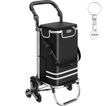 tectake Boodschappentrolley Shopper, 3-in-1, opklapbaar, met, Verzenden, Nieuw