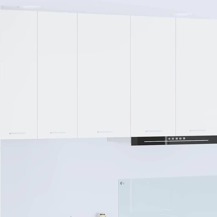 vidaXL Hangkast Wit 40 x 31 x 80 cm Bewerkt hout, Huis en Inrichting, Kasten | Overige, Nieuw, Verzenden