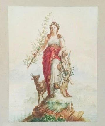 Francis Chomel (1833-1895) - Allegoria della Svizzera