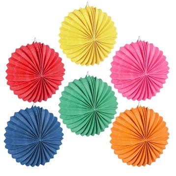 Gekleurde Lampionnen Ballon 22cm 12st, Verzenden, Nieuw