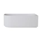 Hoekbad Rechts Wiesbaden Rivi 180x80 cm Acryl Met Waste, Ophalen of Verzenden, Bad