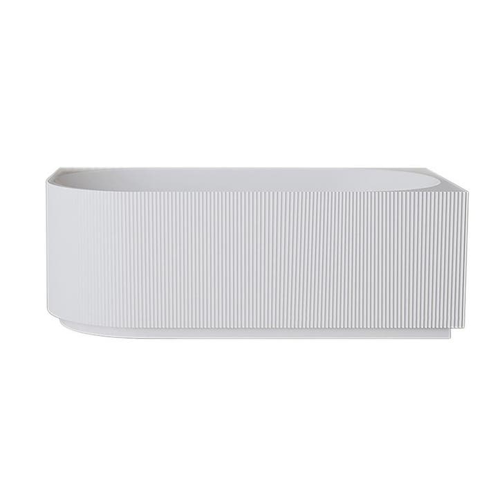 Hoekbad Rechts Wiesbaden Rivi 180x80 cm Acryl Met Waste, Bricolage & Construction, Sanitaire, Enlèvement ou Envoi