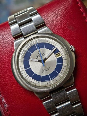 Omega - Genève Dynamic Automatic – Blue Dial – Ref. Tool 107