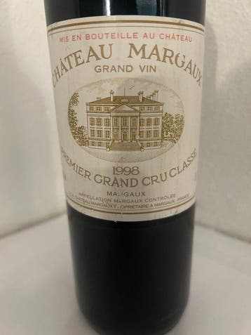 1998 Château Margaux - Margaux 1er Grand Cru Classé - 1, Verzamelen, Nieuw