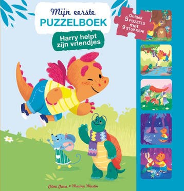Mijn eerste puzzelboek - Harry helpt zijn vriendjes / Mijn, Verzenden, Zo goed als nieuw, Céline Claire