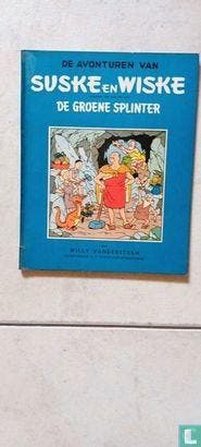 Suske en Wiske - De groene splinter - 1957, Boeken, Eén stripboek, Verzenden, Gelezen, Vandersteen, Willy.