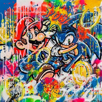 HÖK (1984) - Mario & Sonic A Shared Adventure - XXL (NO