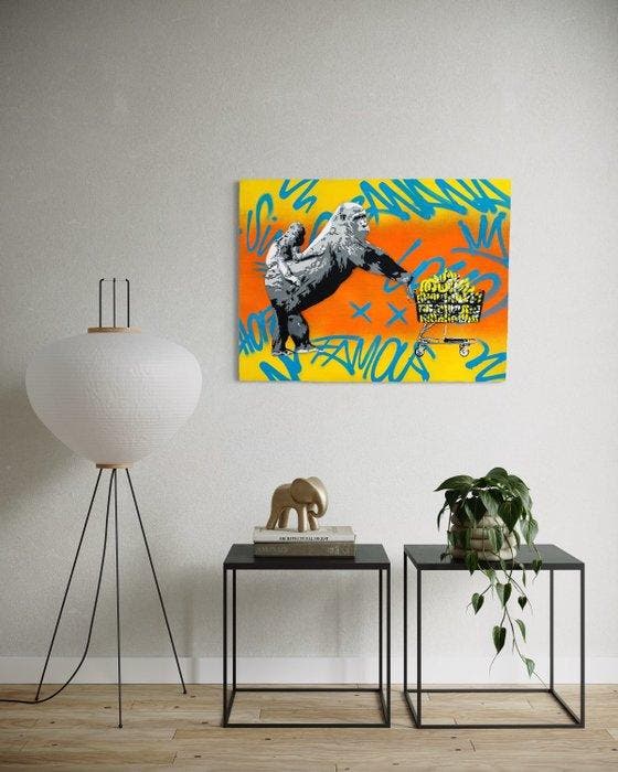 Sinao - What Else Do We Need [100% handmade], Antiek en Kunst, Kunst | Schilderijen | Modern