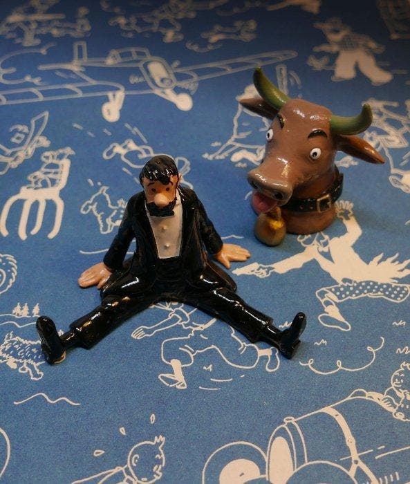 Pixi - Figurine Moulinsart - Haddock Vache - Collection, Livres, BD | Comics