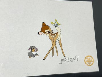 Walt Disney Productions - Marc Davis handgesigneerde