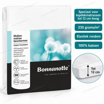 Molton voor topdekmatras,geweven 230 grams - 160/220, Overige typen