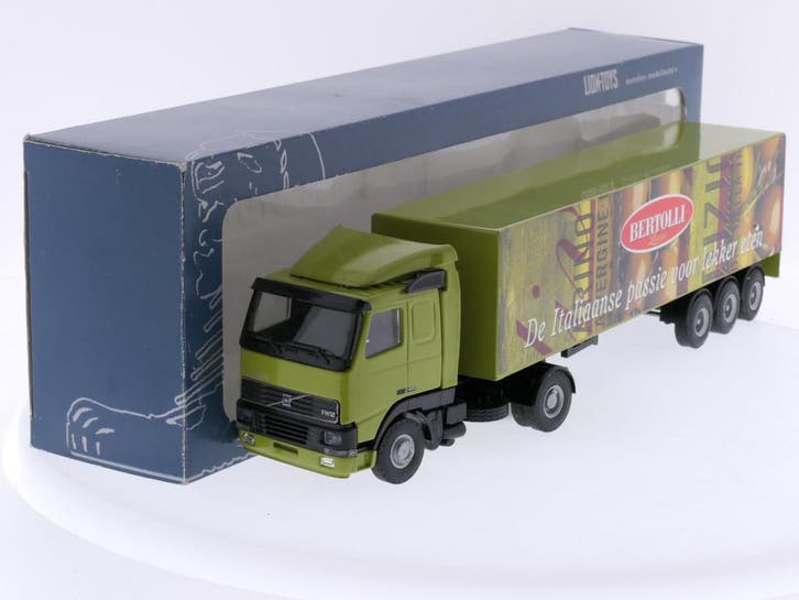 Schaal 1:50 Lion-toys No. 36 Volvo FH12 trekker met trail..., Hobby & Loisirs créatifs, Voitures miniatures | 1:50, Enlèvement ou Envoi