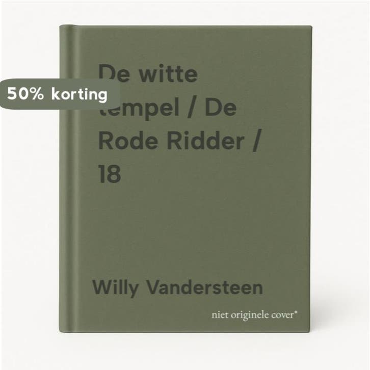 De witte tempel / De Rode Ridder / 18 9789002113994, Boeken, Stripverhalen, Gelezen, Verzenden