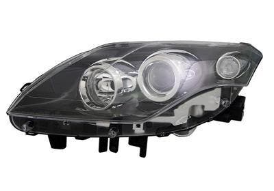 Renault Laguna 2007-2010 Zwart Koplamp Links (Koplampen), Auto-onderdelen, Verlichting, Nieuw, Verzenden