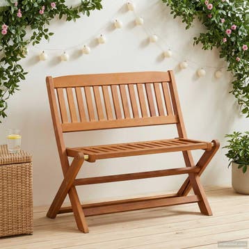 vidaXL Kinderbank 1 -Seater 61 x 38 x 57 cm Massief, Tuin en Terras, Verzenden, Nieuw