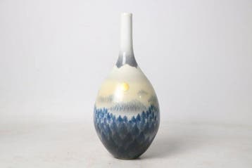 Vaas - Porselein - Japan - Pine Forest Moon Design