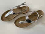Veiling - Zilveren Alesya teensandalen maat 39, Kleding | Dames, Schoenen, Nieuw