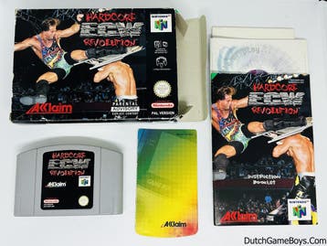 Nintendo 64 / N64 - ECW - Hardcore Revolution - UKV, Verzenden