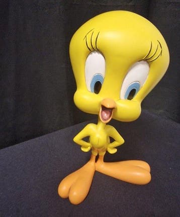 Warner Bros - Beeldje - Classic Tweety Warner Bros Rutten