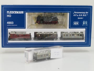 Schaal H0 Fleischmann NEW OLD STOCK COMPLETE SET 4903 en..., Ophalen of Verzenden, Overige typen