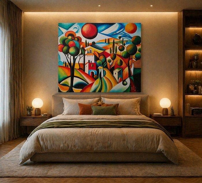 Denis Mihai - Where Colors Learn to Breathe, Antiek en Kunst, Kunst | Schilderijen | Modern