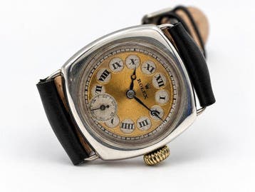 Rolex - Vintage Art Deco Telephone Dial Solid Sterling, Nieuw