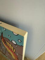 Tintin - Tintin Série Rackham - plaque émaillée - 80x60cm -