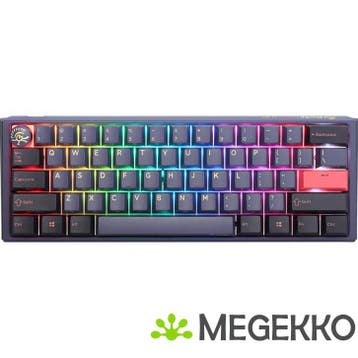 Ducky One 3 Mini MX Speed Silver Toetsenbord Blauw, Verzenden, Nieuw