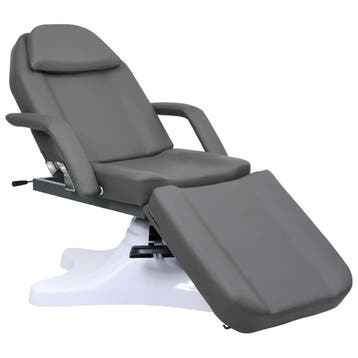 vidaXL Massagetafel 180x62x(86,5-118) cm grijs, Verzenden