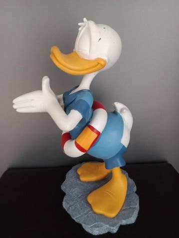 Beeld, Donald Duck - 0 cm - Diving Donald Big Fig, Verzamelen, Nieuw