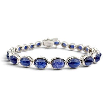 Zonder minimumprijs - Harry Ivens - Armband Zilver - Blue, Nieuw