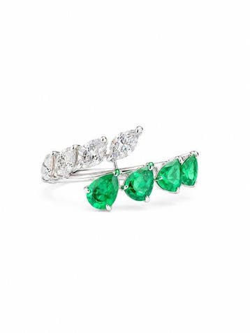 Bague de cocktail - 14 carats Or blanc - 1.87ct. tw.
