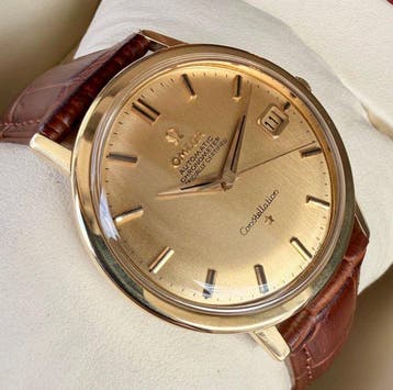 Omega - Constellation Chronometer 18K Solid Gold, 18K Gold, Nieuw