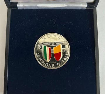AS Roma - Championnat dItalie de Football - 1983 - Médaille, Verzamelen, Nieuw