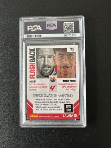 2024/25 Panini Megacracks, Flashback Lionel Messi, Lamine