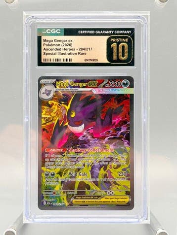 Pokémon Graded card - Mega Gengar ex - Ascended Heroes -, Nieuw