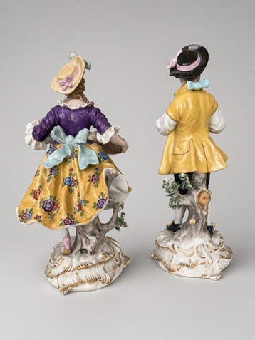 Dressel, Kister & Cie - Beeldje - Shepherd and Shepherdess