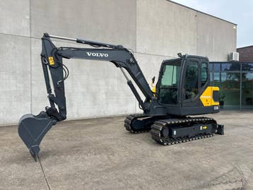 Veiling: Midigraafmachine Volvo EC55D Diesel 2018, Ophalen