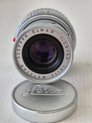 Leitz ELMAR F2.8/50mm standaard lens voor Meetzoeker camera, Verzamelen