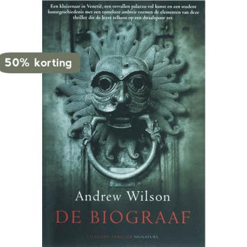 De biograaf 9789056722104 A. Wilson, Verzenden, A. Wilson