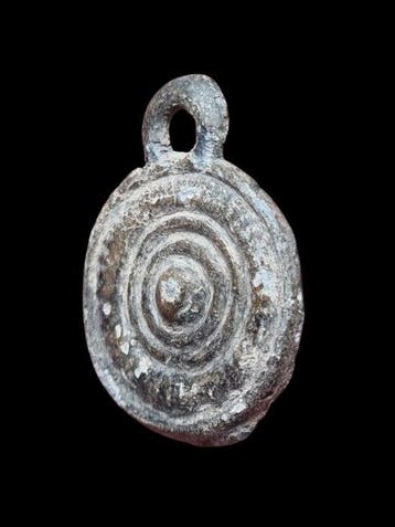 Viking periode Bronze Very Rare Loki Amulet Hanger (Zonder